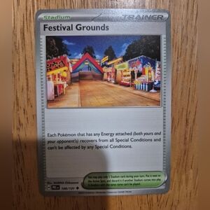 QTY 4 Pokemon Festival Grounds Stadium Trainer Card